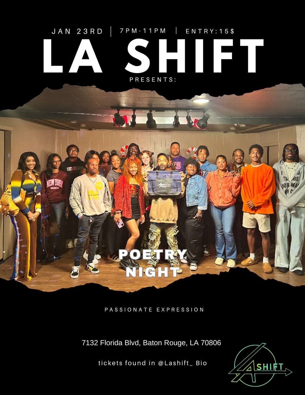 Lashift Poetry Ticket